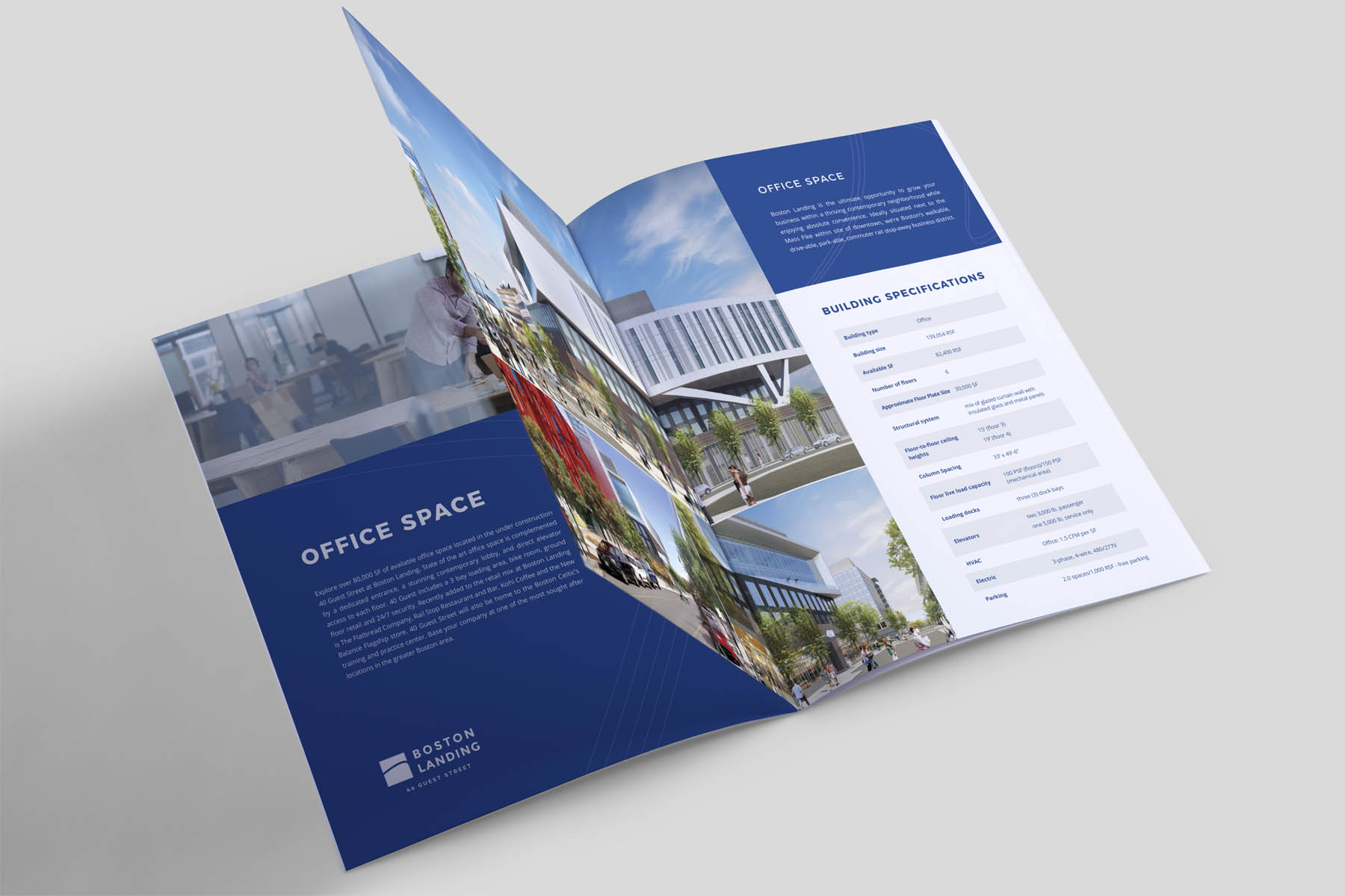 brochure page layout